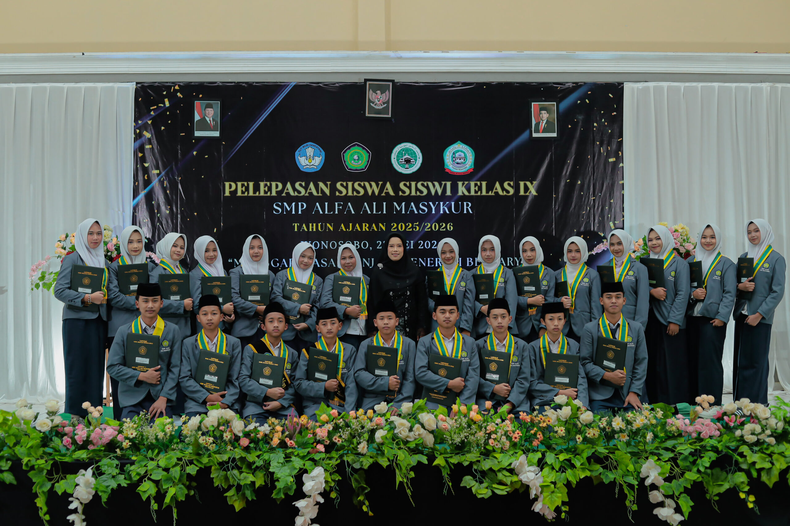 Siswa Berbaris
